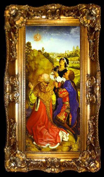 framed  Rogier van der Weyden Middelburg Altarpiece  eq, ta009-2